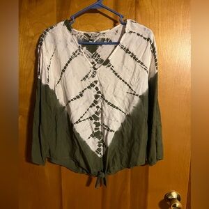 Long sleeve blouse